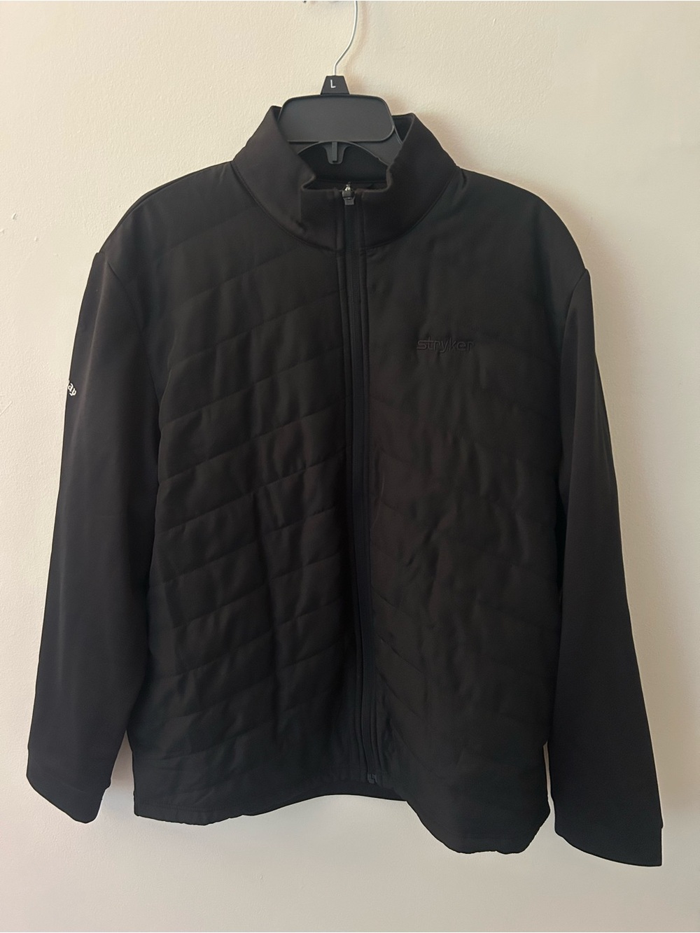 Callaway Men's Black Quilted Full-Zip Puffer Jacket